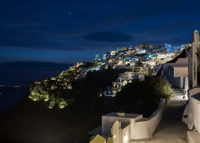 Andreas Cultural Cave House In Imerovigli, Santorini بيت للعطل