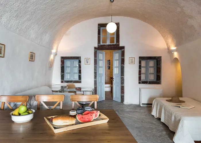 Andreas Cultural Cave House In Imerovigli, Santorini Casa de Férias